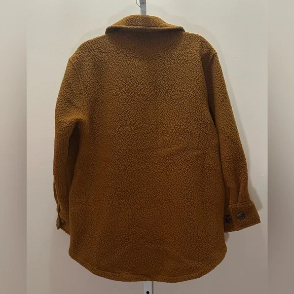 NEW Patagonia Women’s Retro Pile Fleece Shacket Sz S — Shelter Brown — NWT - Picture 3 of 13